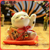 日本药师窑彩绘财源广进招财猫 摆件生日开业送朋友爱人礼物 商品缩略图2