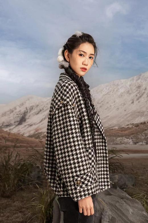 云上写生G416051双面呢 商品图0