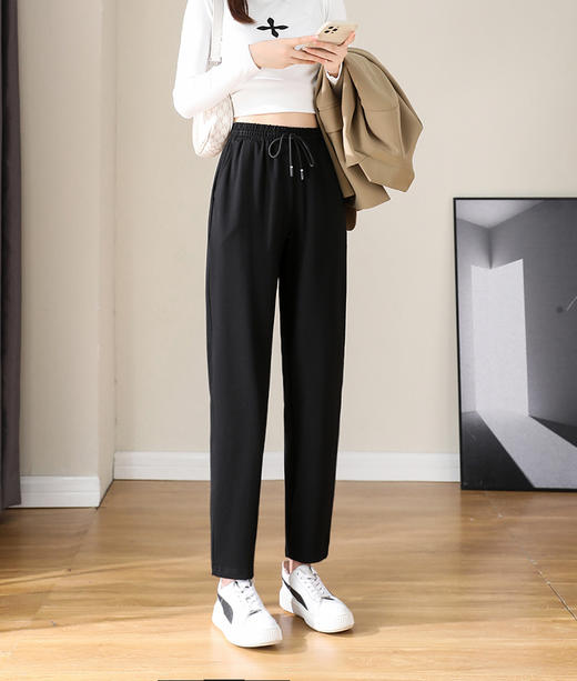 裁缝学苑AX23九分裤哈伦裤纸样女装新款显瘦加绒萝卜裤子衣服样板 商品图2