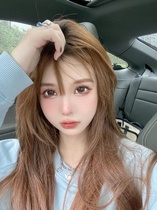 【大直径】Sheepcon-海盐黑巧色/酒心软糖-14.5mm【年抛 0-1000度 含525/575】 商品图4