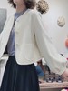TYNVIE 灯笼袖高腰小外套 - 白色 商品缩略图1