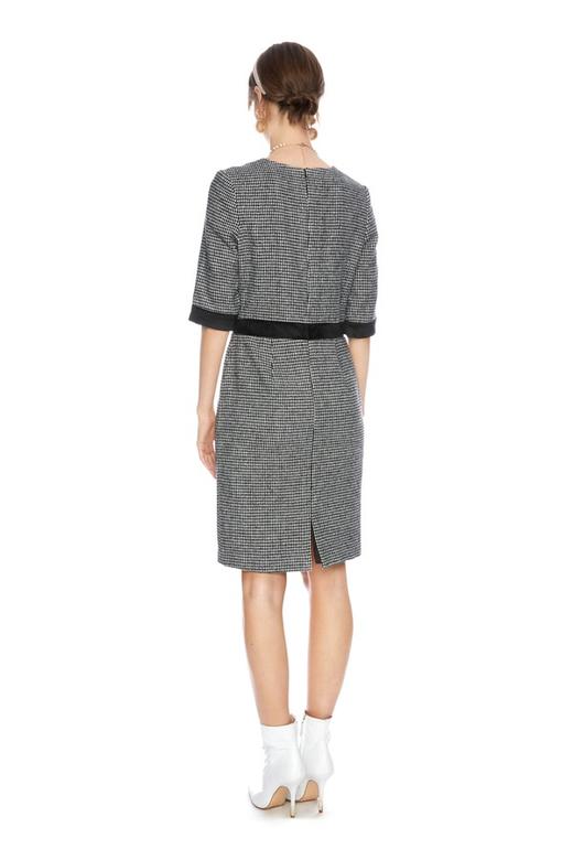 Lia Shade 千鸟格收腰连衣裙 4648 商品图2