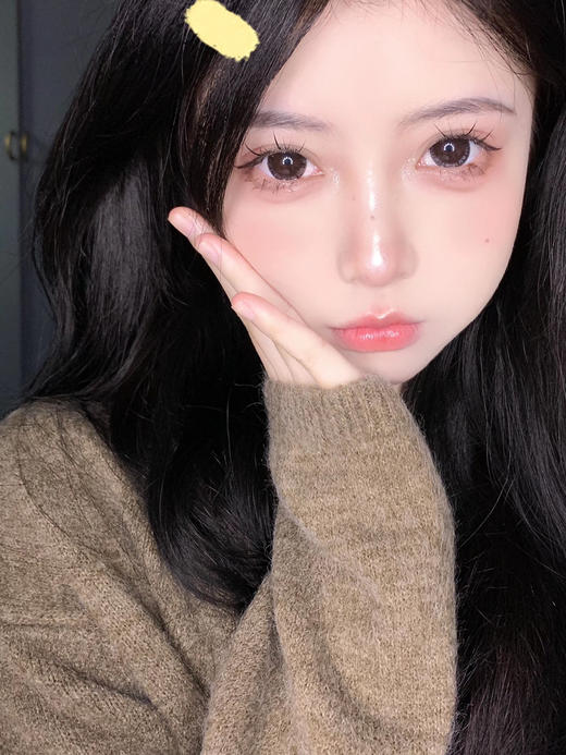 【大直径】Sheepcon-海盐黑巧色/酒心软糖-14.5mm【年抛 0-1000度 含525/575】 商品图7