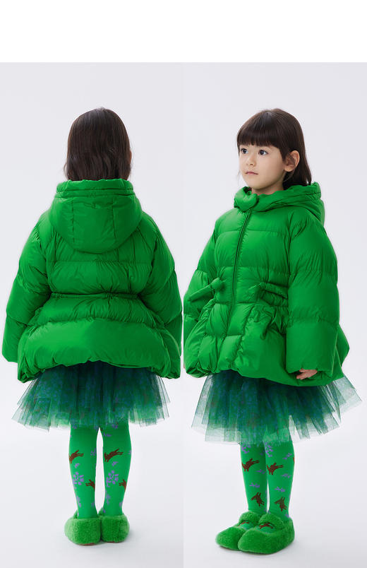 JNBY  22年冬款  多层网纱蓬松短款腰裙   1MBD10970 商品图6