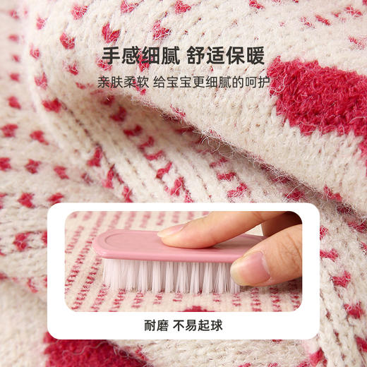【好穿耐磨不易起球】气质爱心提花满印加厚毛衣PDMY2251 商品图4