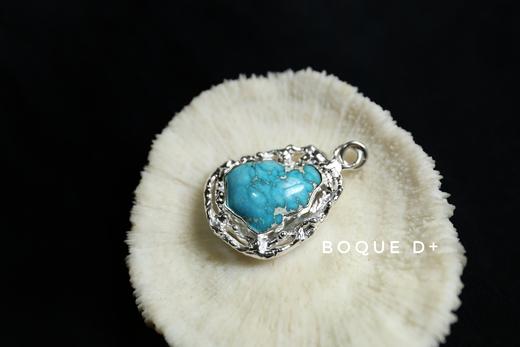 Boque d+ 925银绿松石自由设计原创定制吊坠合集 商品图2