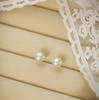 Manreya经典简约优雅淡水珍珠耳钉 商品缩略图2