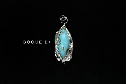 Boque d+ 925银绿松石自由设计原创定制吊坠合集 商品图5