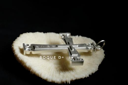 Boque d+  925银十字架原创设计定制吊坠 商品图3