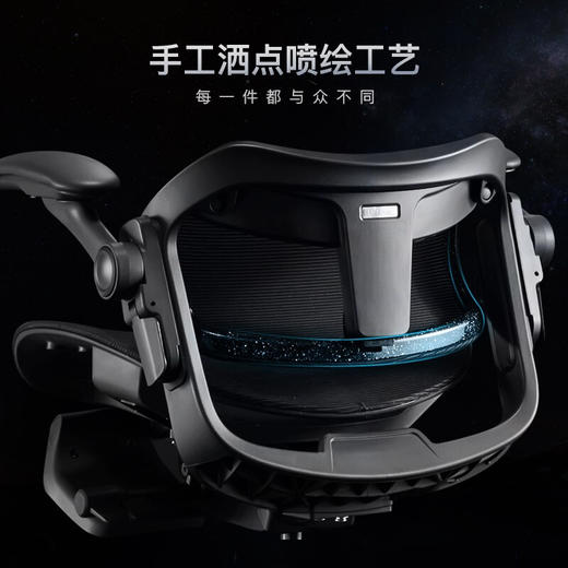 网易严选星舰椅人体工学电脑椅3D悬挂腰靠办公椅老板椅电竞椅靠背家用可躺旋转椅子 坐躺两用【国民家居】 商品图2