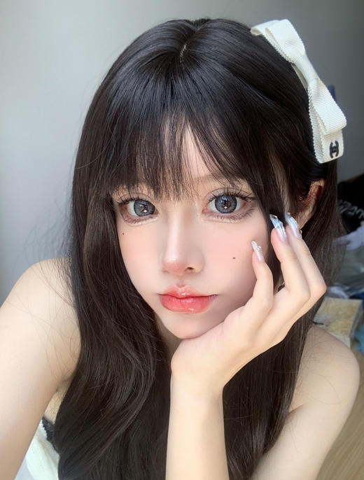 【镇店大直径】Sheepcon海盐灰色【年抛 0-1000度 含有525/575】 商品图4