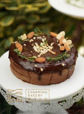 【会员特惠165.44元】巧克力甘纳许浮云蛋糕