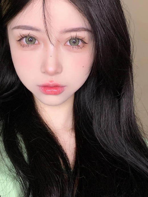 【大直径】Sheepcon-海盐绿色-14.5mm【年抛 0-1000度 含525/575】 商品图5