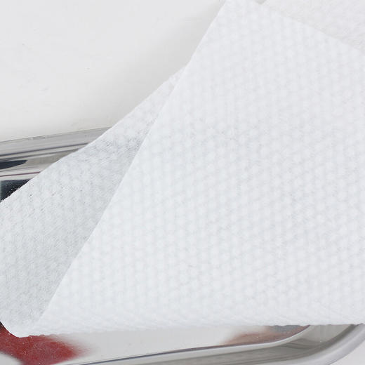 洁丽雅（Grace）一次性洗脸巾珍珠纹棉柔巾干湿两用洗脸便携洁面巾 擦脸巾3连包 20*20cm 80片/包 商品图4