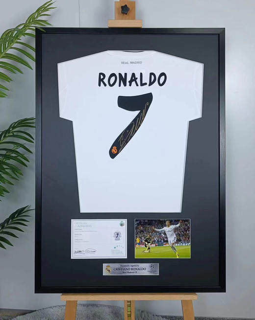 C罗亲签球衣-皇马23-24赛季 商品图0