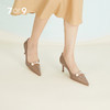 【专享】7or9高跟鞋-奶茶4.0（特价款非质量问题不退换，介意慎拍~） 商品缩略图1