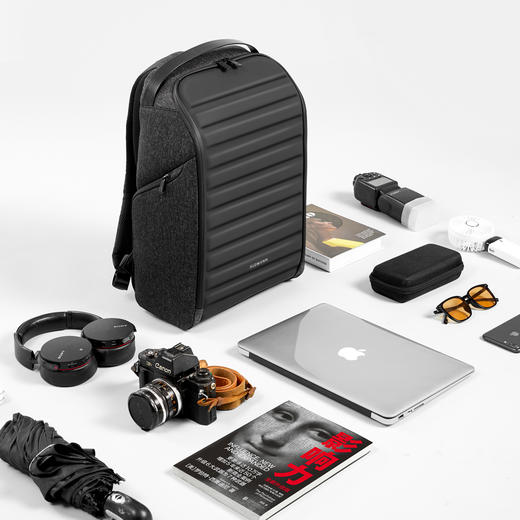 旅漫轻奢硬核高颜值商务休闲两用双肩包（款号AL2014） 商品图4