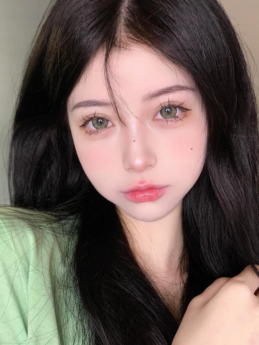 【大直径】Sheepcon-海盐绿色-14.5mm【年抛 0-1000度 含525/575】 商品图8