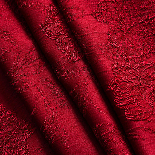 改良式红色旗袍中式立领斜襟敬酒服连衣裙OG-9015 商品图3