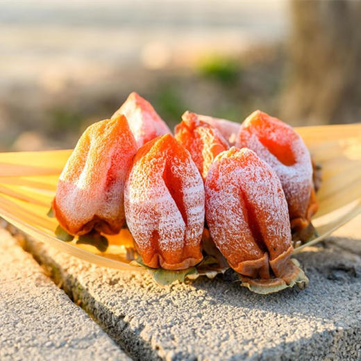 陕西富平吊柿饼 │ 山人优选，自然晾晒，匠心之作，经过十二道工序制作，软糯香甜，唇齿留香 商品图7