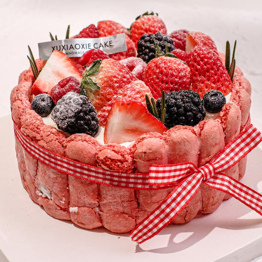 【草莓屋】莓果夏洛特（法式慕斯蛋糕） 商品图1