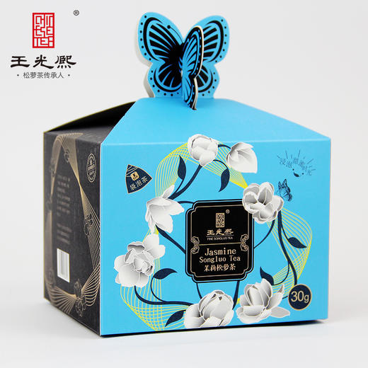王光熙茉莉花茶茶包茉莉花茶浓香型茉莉花拼配松萝茶30克盒装 商品图1