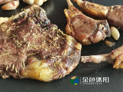 ✅阿勒泰高山草原散养西门塔尔牛，原切牛排： 西冷 眼肉 菲力，战斧牛排，战斧羊排，西餐套装礼盒 商品图5