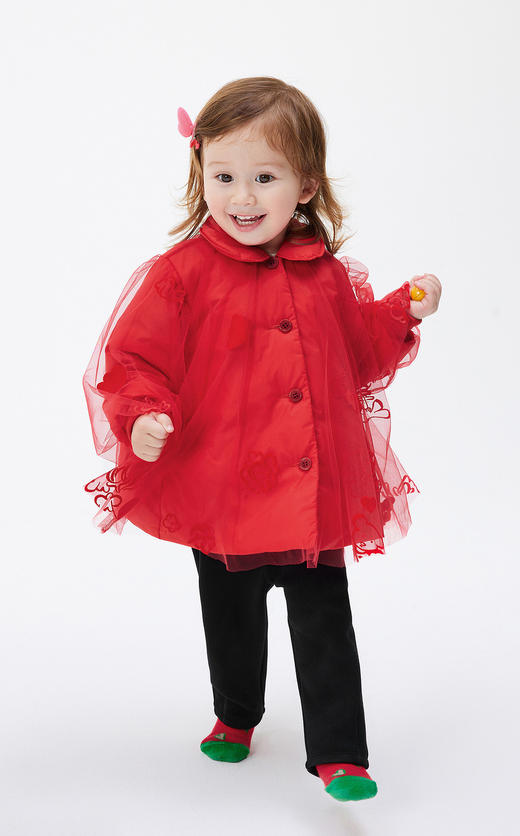 JNBY   22年冬款  可爱保暖中长款羽绒服  YMBC10280 商品图5