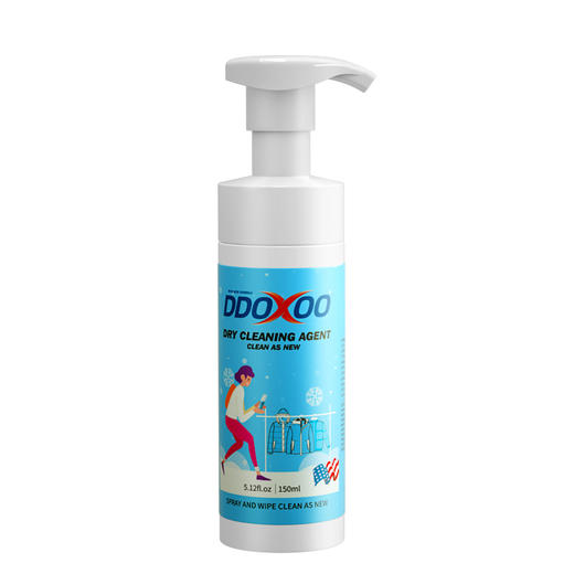 【一擦既净】DDOXOO 羽绒服干洗剂 清除顽固污渍 不伤手无残留 淡雅清香味道 小身材大容量 商品图4