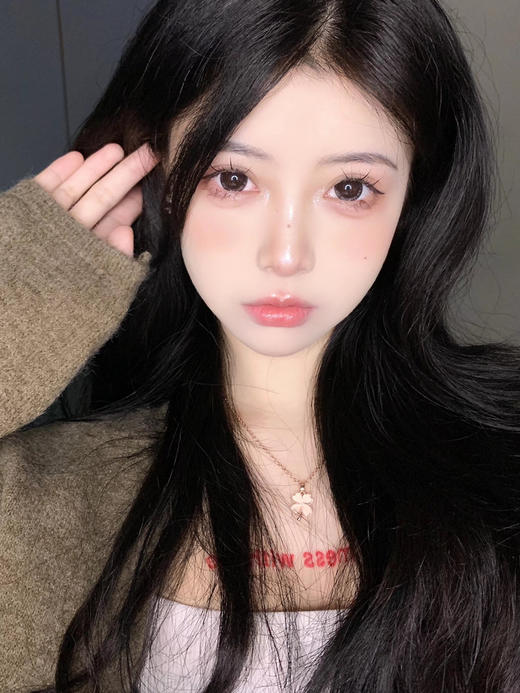 【大直径】Sheepcon-海盐黑巧色/酒心软糖-14.5mm【年抛 0-1000度 含525/575】 商品图5