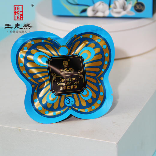 王光熙茉莉花茶茶包茉莉花茶浓香型茉莉花拼配松萝茶30克盒装 商品图2