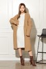 LNNNS 简约大气驼色针织开衫外套 10625 商品缩略图0