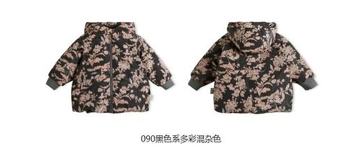 JNBY  22年冬款  印花中长款连帽羽绒服  YMBC10290 商品图6