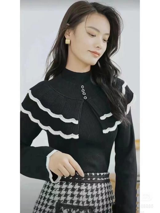 佧茜文毛衫8522 商品图1