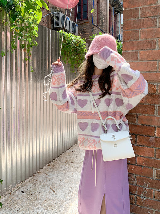 <曾小咸推荐>新款秋季高腰直筒中长裙子 商品图5