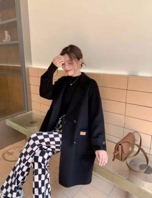 210中长款双面呢（都市部落） 商品图0