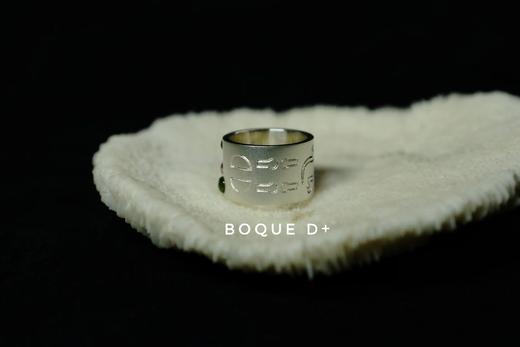Boque d+ 925银圣书体碧玺原创设计定制戒指 商品图4