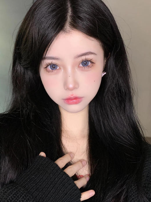 【大直径】Sheepcon-海盐灰色-14.5mm【年抛 0-1000度 含525/575】 商品图3