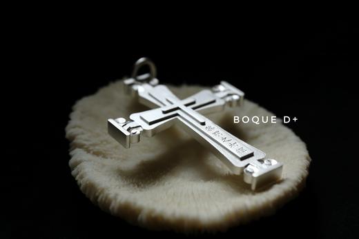Boque d+  925银十字架原创设计定制吊坠 商品图2
