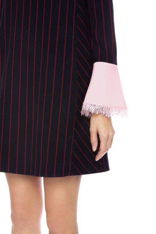 AVA 拼接条纹连衣裙 4635 商品图3