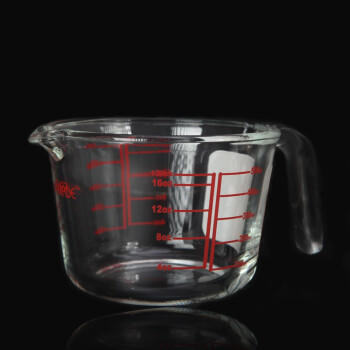 学厨玻璃量杯 500ML耐高温带刻度量杯家用烘焙测量工具豆浆牛奶计量杯 商品图1