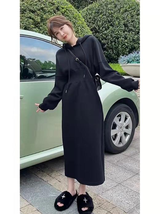 AC连帽卫衣长裙 商品图0