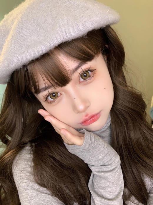 【大直径】Sheepcon-海盐棕色-14.5mm【年抛 0-1000度 含525/575】 商品图6