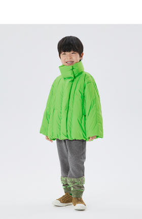 JNBY  22年冬款  时尚拼接束脚长裤  1MBE11000