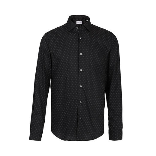 【超惠秒】CK 卡文·克莱 男士印花全棉休闲长袖衬衣 10989 商品图5