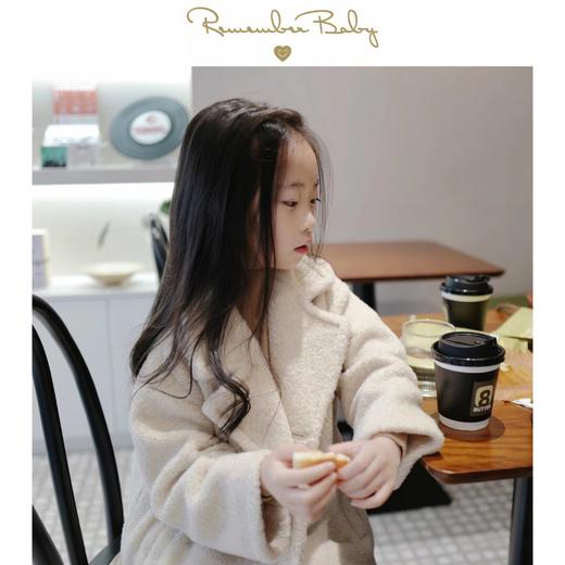 现货 / TEDDY | 亲子款 进口面料制 时髦复古泰迪大衣 牛奶白 商品图0