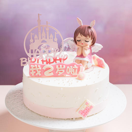 【安妮公主】“数字”可备，吹灭蜡烛,许个心愿,美丽可爱的安妮公主为你祝福（哈尔滨幸福西饼） 商品图1