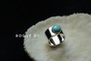 Boque d+ 925银绿松石设计定制戒指 商品缩略图2