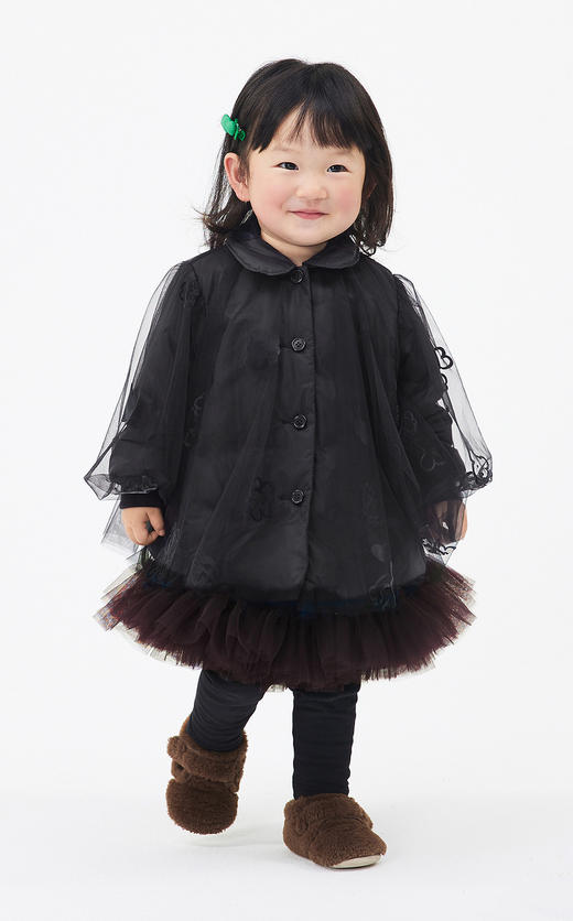 JNBY   22年冬款  可爱保暖中长款羽绒服  YMBC10280 商品图3