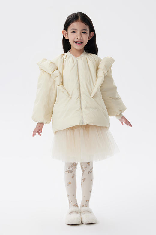 JNBY  22年冬款  造型感夹克式短款羽绒服  1MBC10890 商品图0